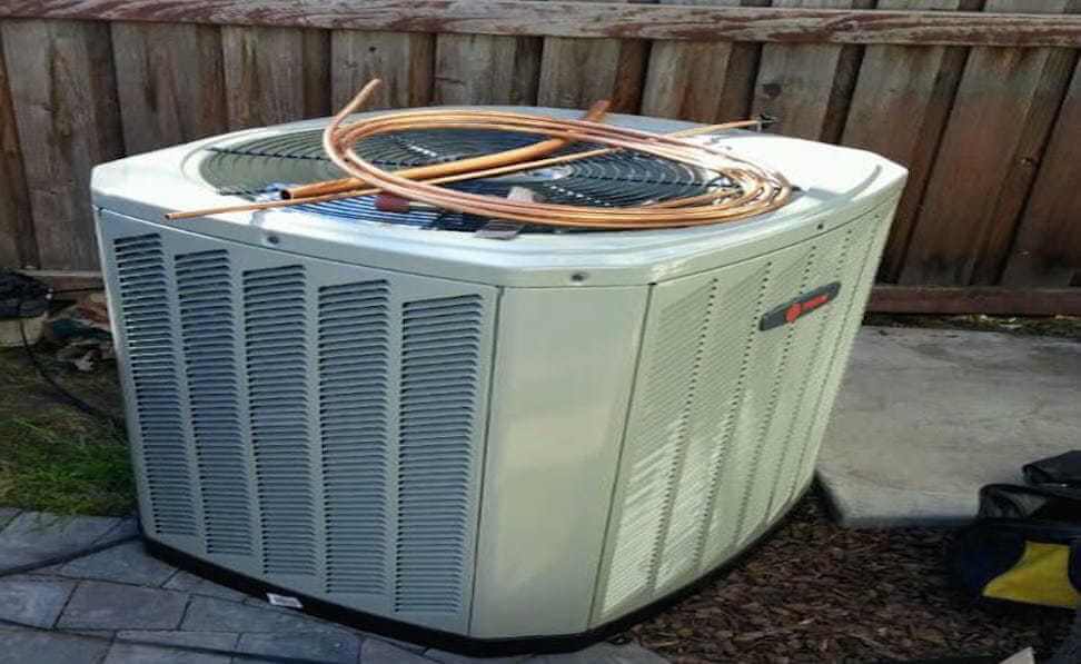 ac compressor installation